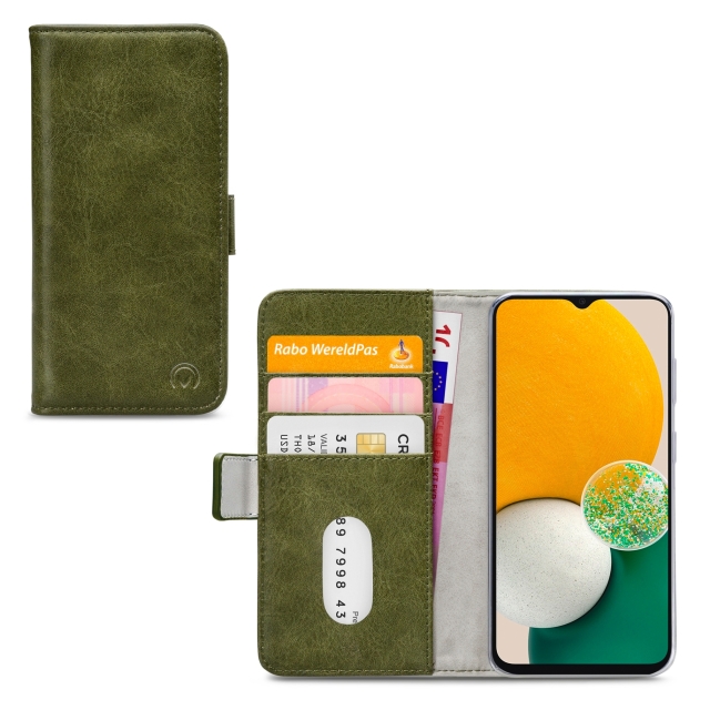 Mobilize Elite Gelly Wallet Book Case Samsung Galaxy A04s/A13 5G Green Mobilize Elite Gelly Wallet Book Case Samsung Galaxy A04s/A13 5G Green - Image 1