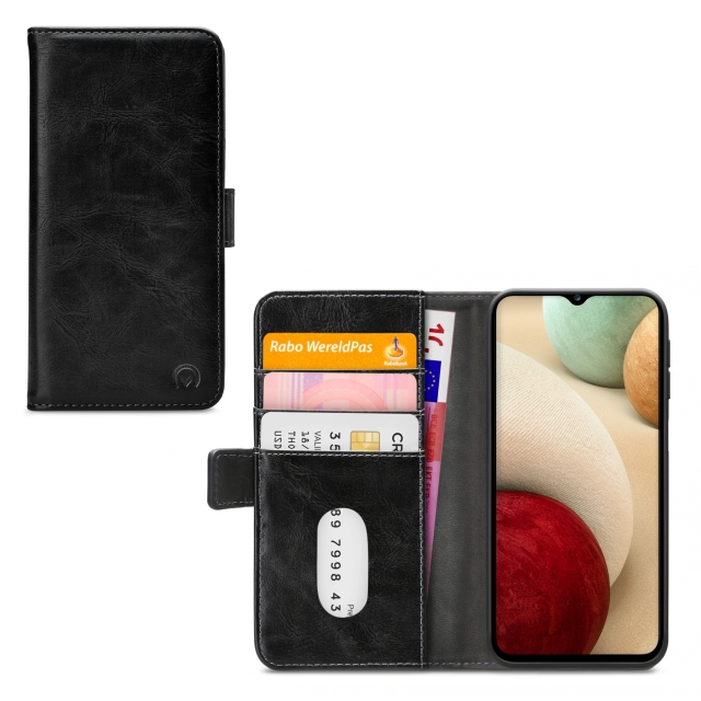 Mobilize Elite Gelly Wallet Book Case Samsung Galaxy A12/M12 Black Mobilize Elite Gelly Wallet Book Case Samsung Galaxy A12/M12 Black - Image 1