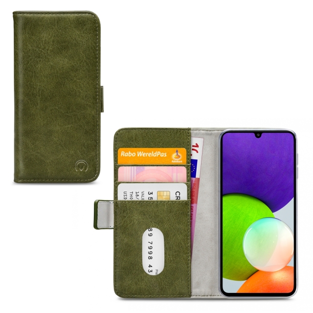 Mobilize Elite Gelly Wallet Book Case Samsung Galaxy A22 4G Green Mobilize Elite Gelly Wallet Book Case Samsung Galaxy A22 4G Green - Image 1