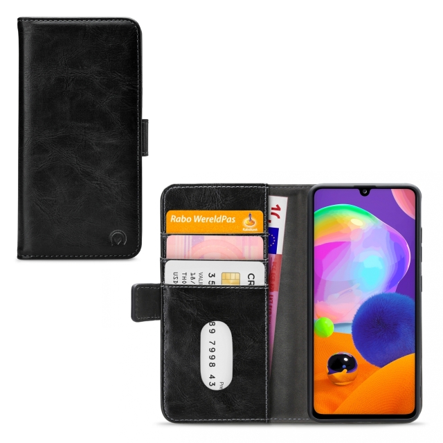 Mobilize Elite Gelly Wallet Book Case Samsung Galaxy A31 Black Mobilize Elite Gelly Wallet Book Case Samsung Galaxy A31 Black - Image 1