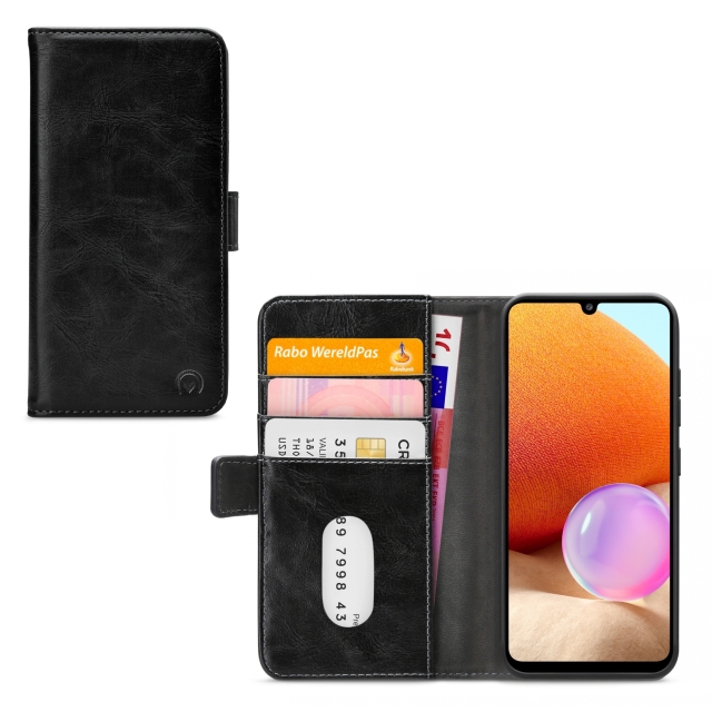 Mobilize Elite Gelly Wallet Book Case Samsung Galaxy A32 4G Black Mobilize Elite Gelly Wallet Book Case Samsung Galaxy A32 4G Black - Image 1