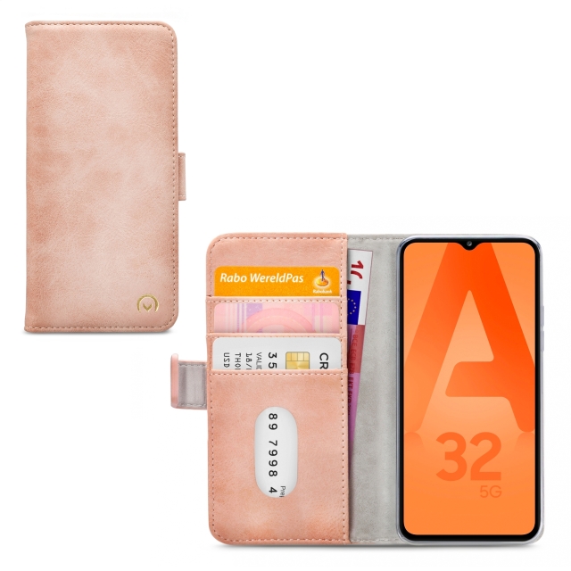 Mobilize Elite Gelly Wallet Book Case Samsung Galaxy A32 5G Soft Pink Mobilize Elite Gelly Wallet Book Case Samsung Galaxy A32 5G Soft Pink - Image 1