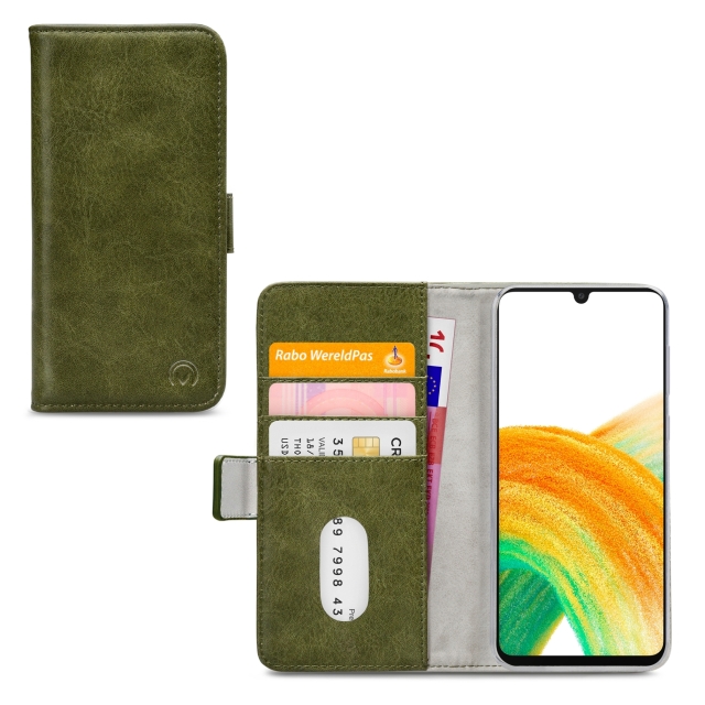Mobilize Elite Gelly Wallet Book Case Samsung Galaxy A33 5G Green Mobilize Elite Gelly Wallet Book Case Samsung Galaxy A33 5G Green - Image 1