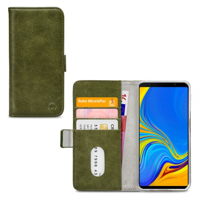 Mobilize Elite Gelly Wallet Book Case Samsung Galaxy A7 2018 Green Mobilize Elite Gelly Wallet Book Case Samsung Galaxy A7 2018 Green - Image 1