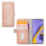 Mobilize Elite Gelly Wallet Book Case Samsung Galaxy A71 Soft Pink