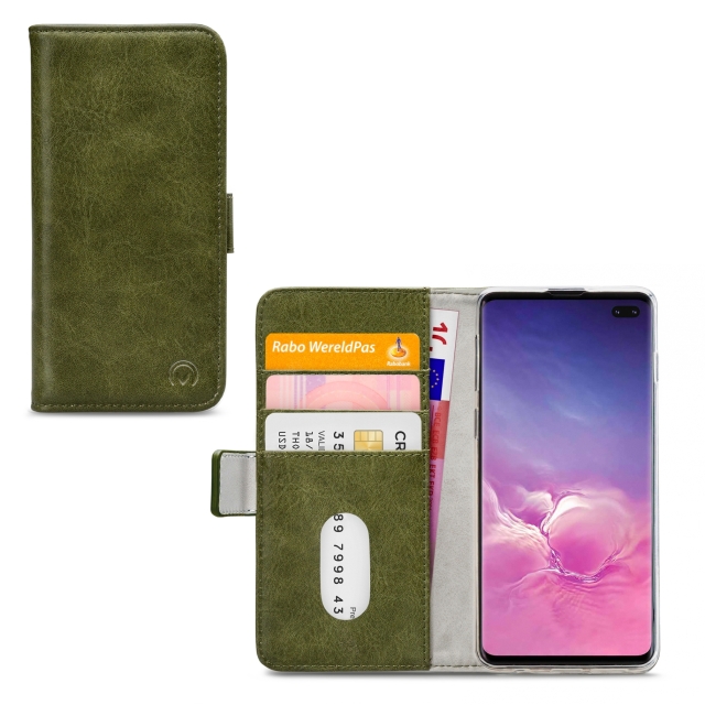 Mobilize Elite Gelly Wallet Book Case Samsung Galaxy S10+ Green Mobilize Elite Gelly Wallet Book Case Samsung Galaxy S10+ Green - Image 1