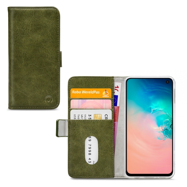 Mobilize Elite Gelly Wallet Book Case Samsung Galaxy S10e Green Mobilize Elite Gelly Wallet Book Case Samsung Galaxy S10e Green - Image 1