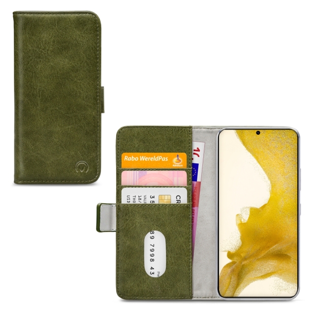 Mobilize Elite Gelly Wallet Book Case Samsung Galaxy S22+ 5G Green Mobilize Elite Gelly Wallet Book Case Samsung Galaxy S22+ 5G Green - Image 1