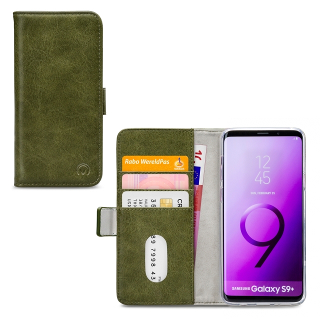 Mobilize Elite Gelly Wallet Book Case Samsung Galaxy S9+ Green Mobilize Elite Gelly Wallet Book Case Samsung Galaxy S9+ Green - Image 1