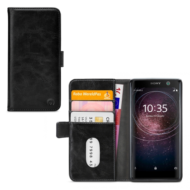 Mobilize Elite Gelly Wallet Book Case Sony Xperia XA2 Plus Black Mobilize Elite Gelly Wallet Book Case Sony Xperia XA2 Plus Black - Image 1