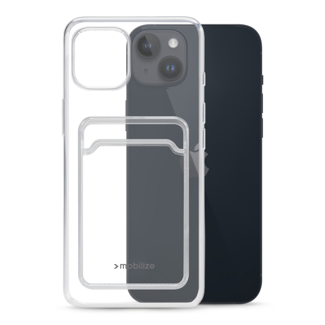 Mobilize Gelly Card Case Apple iPhone 14 Plus Clear Mobilize Gelly Card Case Apple iPhone 14 Plus Clear - Image 1