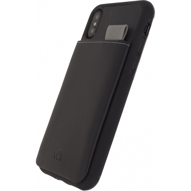 Mobilize Gelly Card Case Apple iPhone X/Xs Black Mobilize Gelly Card Case Apple iPhone X/Xs Black - Image 1