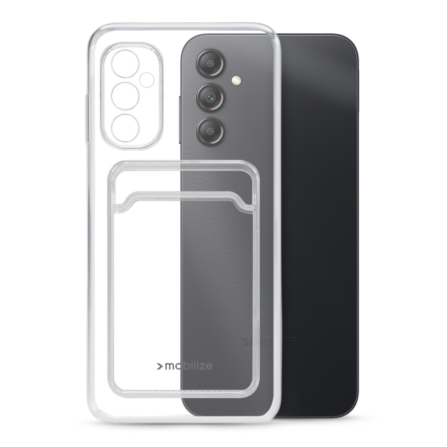 Mobilize Gelly Card Case Samsung Galaxy A34 5G Clear Mobilize Gelly Card Case Samsung Galaxy A34 5G Clear - Image 1