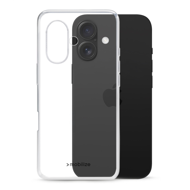 Mobilize Gelly Case Apple iPhone 16 Clear Mobilize Gelly Case Apple iPhone 16 Clear - Image 1