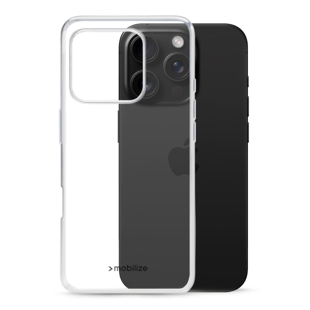 Mobilize Gelly Case Apple iPhone 16 Pro Clear Mobilize Gelly Case Apple iPhone 16 Pro Clear - Image 1