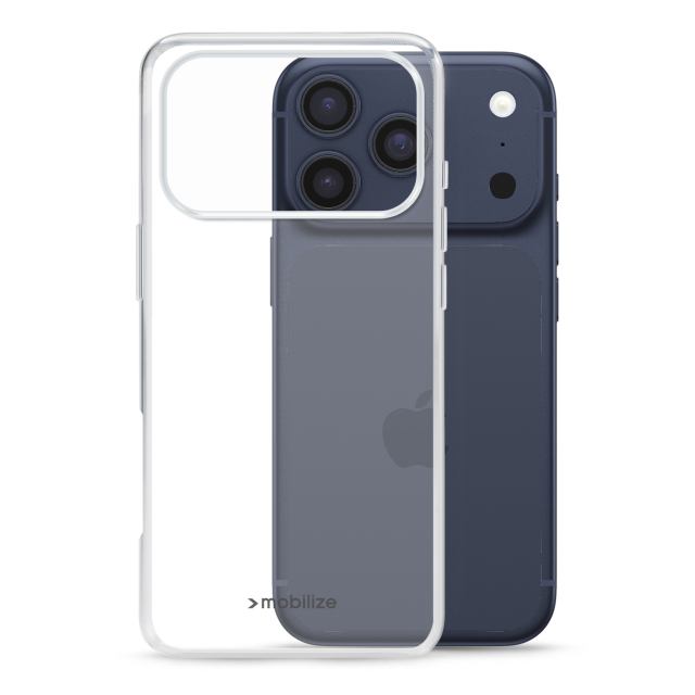 Mobilize Gelly Case Apple iPhone 17 Pro Clear Mobilize Gelly Case Apple iPhone 17 Pro Clear - Image 1