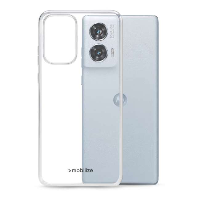 Mobilize Gelly Case Motorola Edge 50 Fusion Clear Mobilize Gelly Case Motorola Edge 50 Fusion Clear - Image 1