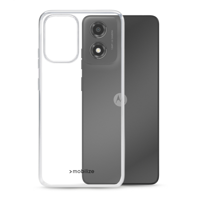 Mobilize Gelly Case Motorola Moto E14 4G Clear Mobilize Gelly Case Motorola Moto E14 4G Clear - Image 1