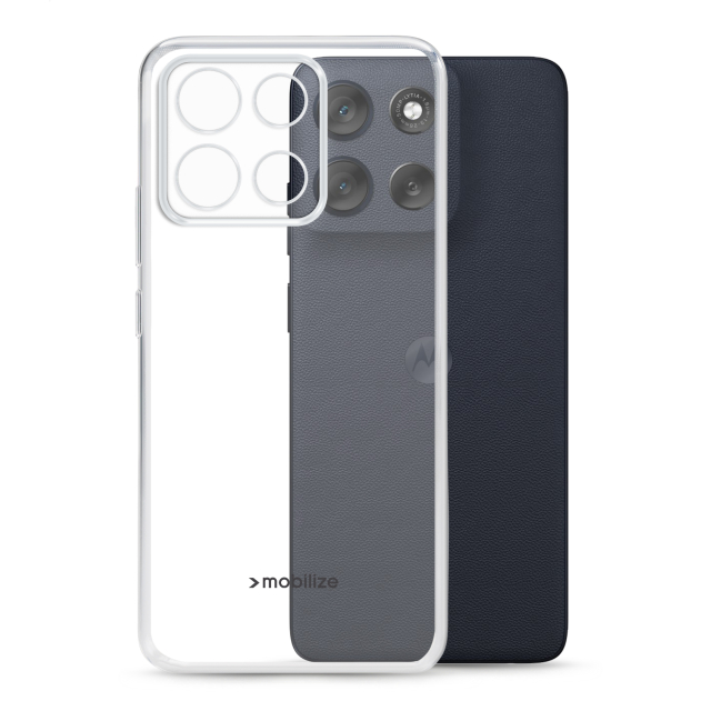 Mobilize Gelly Case Motorola Moto G56 5G Clear Mobilize Gelly Case Motorola Moto G56 5G Clear - Image 1