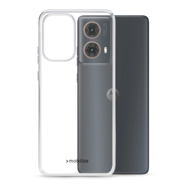 Mobilize Gelly Case Motorola Moto G85 Clear Mobilize Gelly Case Motorola Moto G85 Clear - Image 1