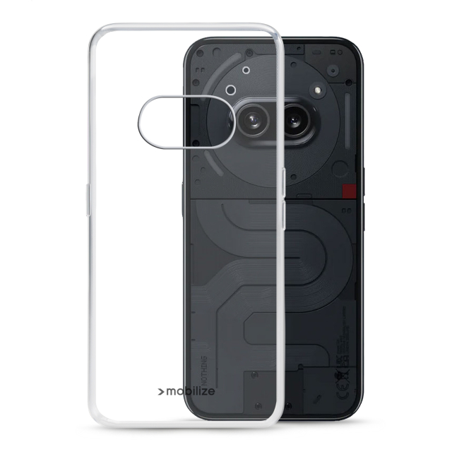 Mobilize Gelly Case Nothing Phone (2a) Clear Mobilize Gelly Case Nothing Phone (2a) Clear - Image 1