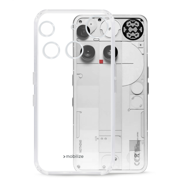 Mobilize Gelly Case Nothing Phone (3) Clear Mobilize Gelly Case Nothing Phone (3) Clear - Image 1