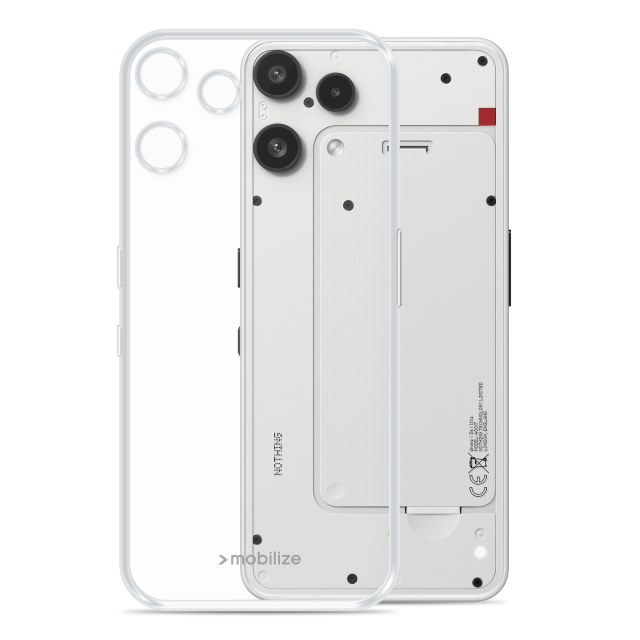Mobilize Gelly Case Nothing Phone (3a) Lite Clear Mobilize Gelly Case Nothing Phone (3a) Lite Clear - Image 1