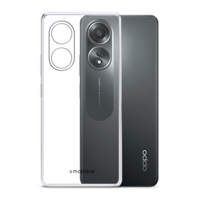 Mobilize Gelly Case OPPO A58 4G Clear Mobilize Gelly Case OPPO A58 4G Clear - Image 1