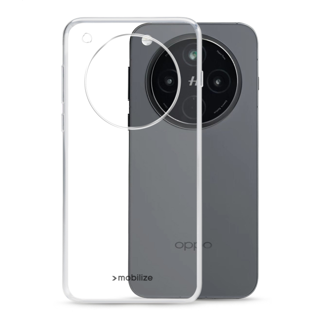Mobilize Gelly Case OPPO Find X8 Clear Mobilize Gelly Case OPPO Find X8 Clear - Image 1