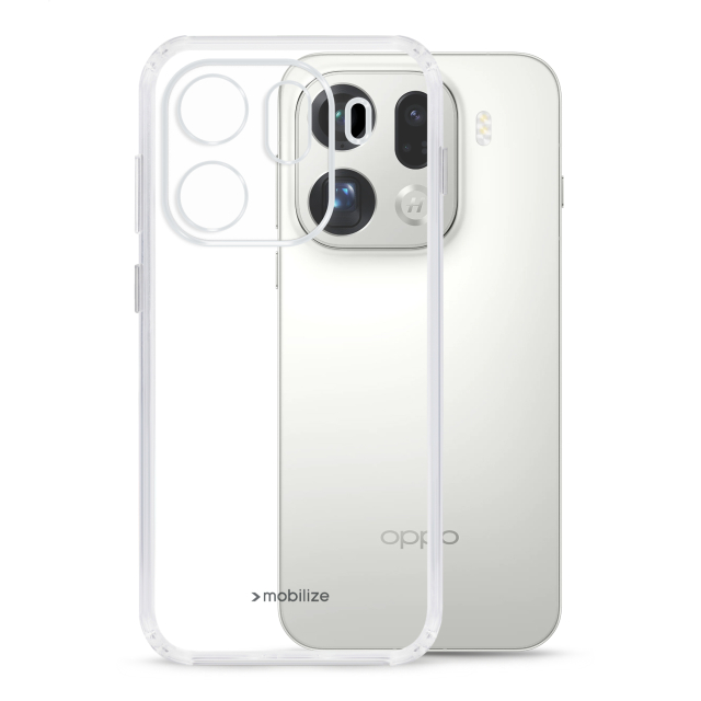 Mobilize Gelly Case OPPO Find X9 Pro Clear Mobilize Gelly Case OPPO Find X9 Pro Clear - Image 1