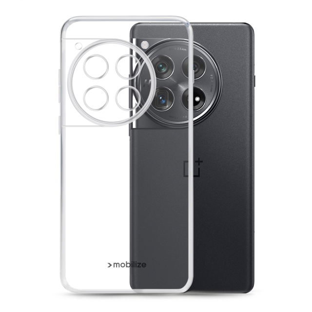 Mobilize Gelly Case OnePlus 12 Clear Mobilize Gelly Case OnePlus 12 Clear - Image 1