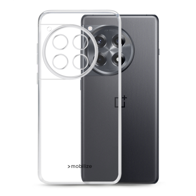 Mobilize Gelly Case OnePlus 12R Clear Mobilize Gelly Case OnePlus 12R Clear - Image 1