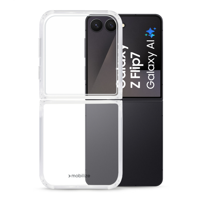 Mobilize Gelly Case Samsung Galaxy Z Flip7 5G Clear Mobilize Gelly Case Samsung Galaxy Z Flip7 5G Clear - Image 1