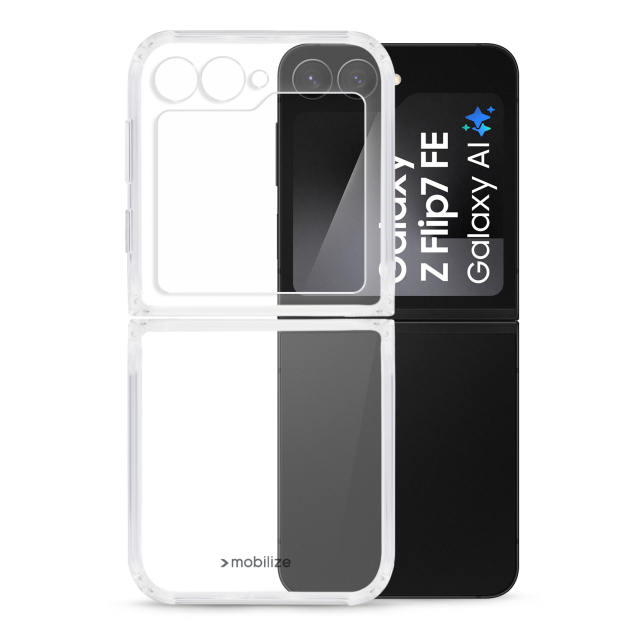 Mobilize Gelly Case Samsung Galaxy Z Flip8 FE Clear Mobilize Gelly Case Samsung Galaxy Z Flip8 FE Clear - Image 1