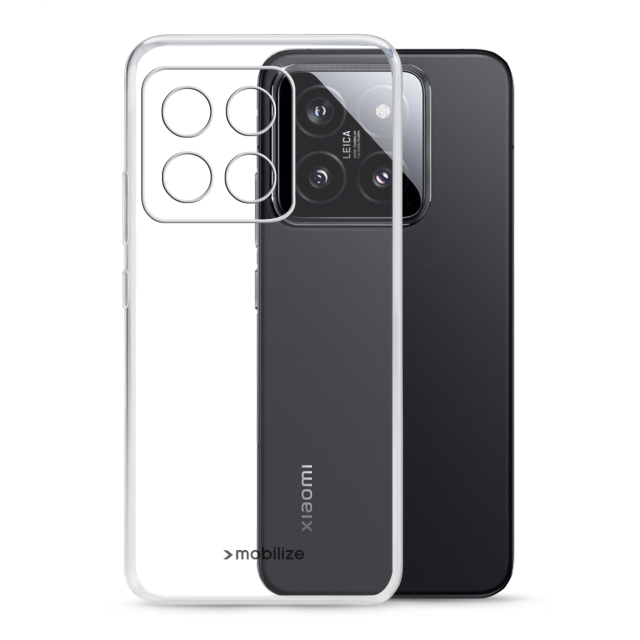 Mobilize Gelly Case Xiaomi 14 Clear Mobilize Gelly Case Xiaomi 14 Clear - Image 1