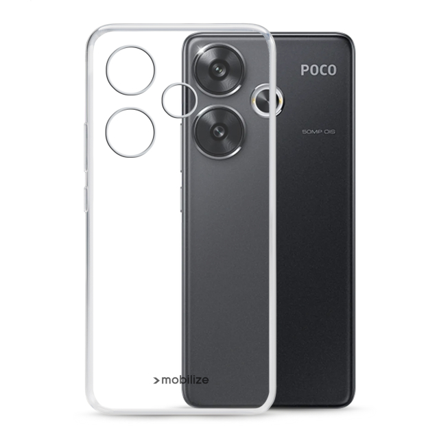 Mobilize Gelly Case Xiaomi Poco F6 Clear Mobilize Gelly Case Xiaomi Poco F6 Clear - Image 1