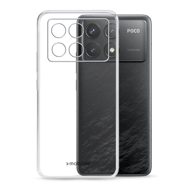 Mobilize Gelly Case Xiaomi Poco F6 Pro Clear Mobilize Gelly Case Xiaomi Poco F6 Pro Clear - Image 1