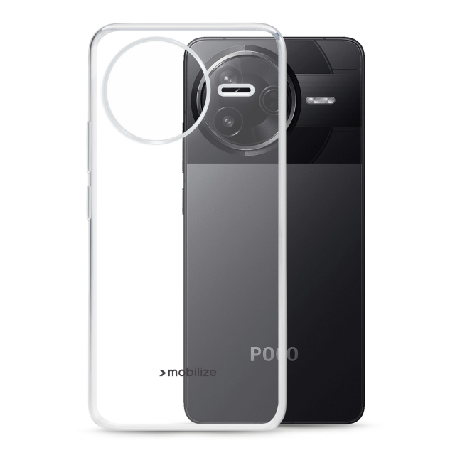Mobilize Gelly Case Xiaomi Poco F7 Pro Clear Mobilize Gelly Case Xiaomi Poco F7 Pro Clear - Image 1