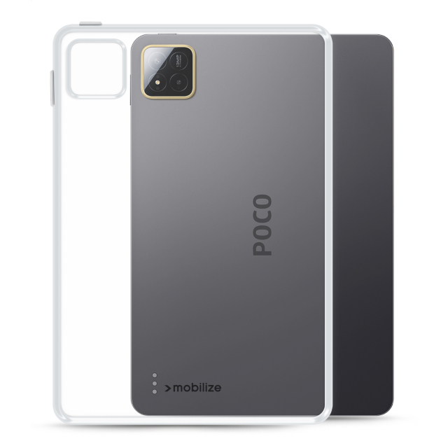 Mobilize Gelly Case Xiaomi Poco Pad X1 Clear Mobilize Gelly Case Xiaomi Poco Pad X1 Clear - Image 1