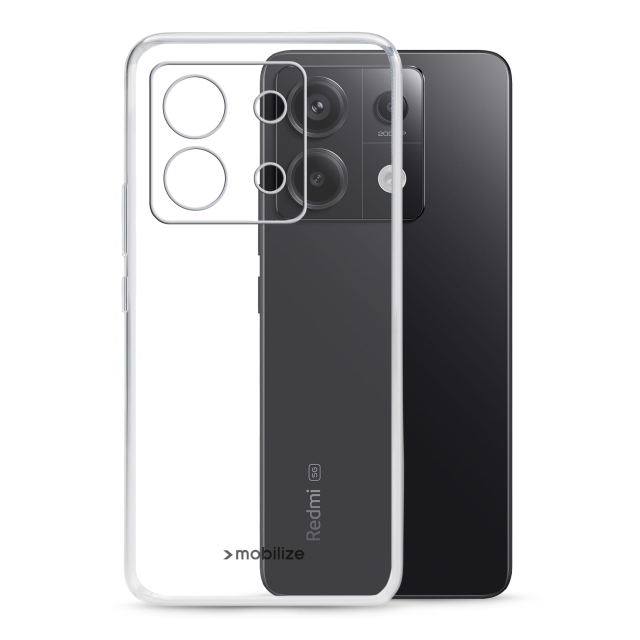 Mobilize Gelly Case Xiaomi Poco X6 5G/Redmi Note 13 Pro 5G Clear Mobilize Gelly Case Xiaomi Poco X6 5G/Redmi Note 13 Pro 5G Clear - Image 1