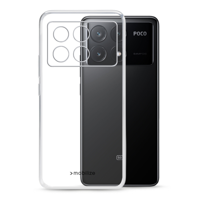 Mobilize Gelly Case Xiaomi Poco X6 Pro 5G Clear Mobilize Gelly Case Xiaomi Poco X6 Pro 5G Clear - Image 1