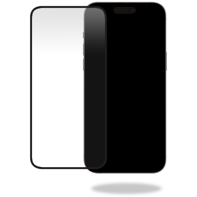 Mobilize Glass Screen Protector - Black Frame - Apple iPhone 14 Pro Max Mobilize Glass Screen Protector - Black Frame - Apple iPhone 14 Pro Max - Image 1