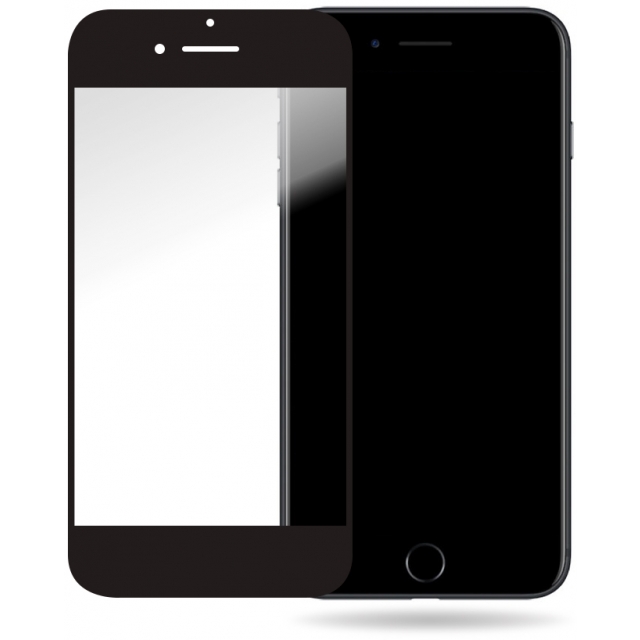 Mobilize Glass Screen Protector - Black Frame - Apple iPhone 6 Plus/6S Plus/7 Plus/8 Plus Mobilize Glass Screen Protector - Black Frame - Apple iPhone 6 Plus/6S Plus/7 Plus/8 Plus - Image 1