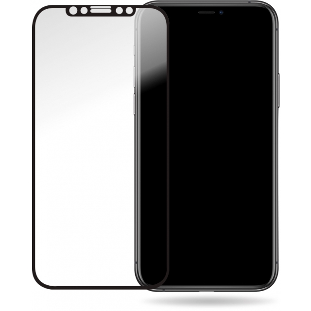 Mobilize Glass Screen Protector - Black Frame - Apple iPhone X/Xs/11 Pro Mobilize Glass Screen Protector - Black Frame - Apple iPhone X/Xs/11 Pro - Image 1