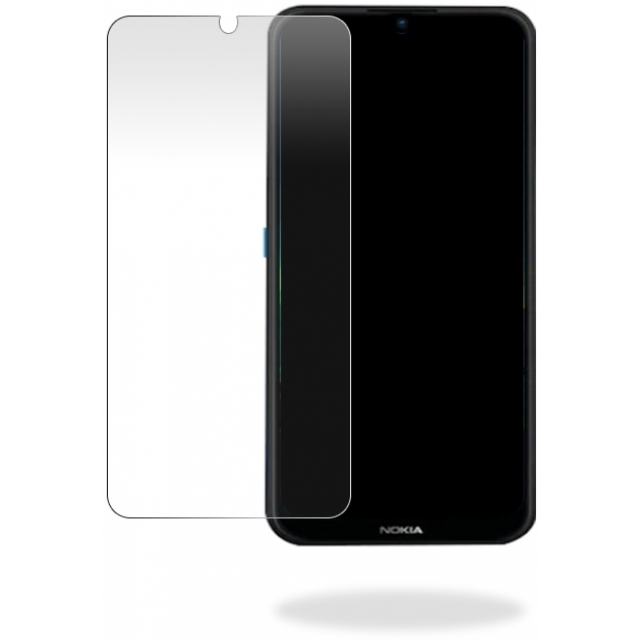 Mobilize Glass Screen Protector - Black Frame - Nokia 1.4 Mobilize Glass Screen Protector - Black Frame - Nokia 1.4 - Image 1
