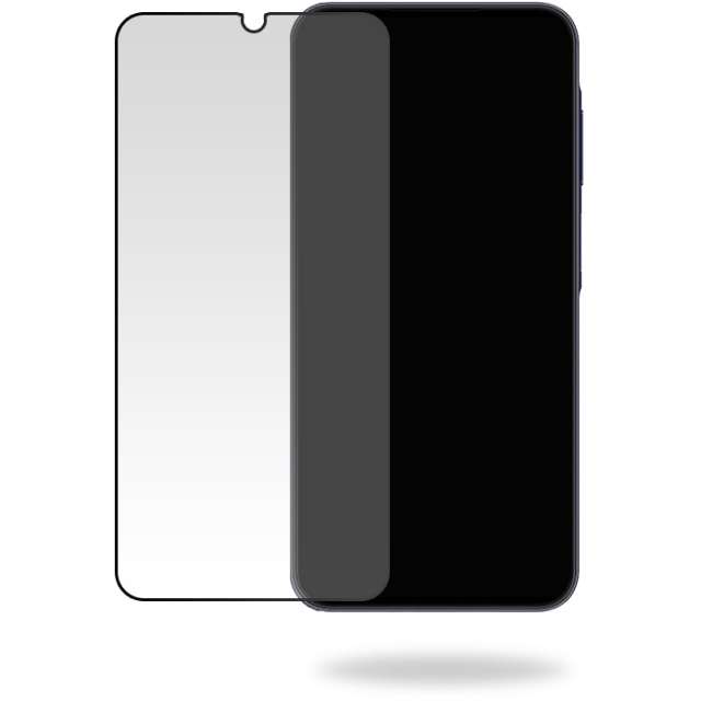 Mobilize Glass Screen Protector - Black Frame - Samsung Galaxy A25 5G Mobilize Glass Screen Protector - Black Frame - Samsung Galaxy A25 5G - Image 1