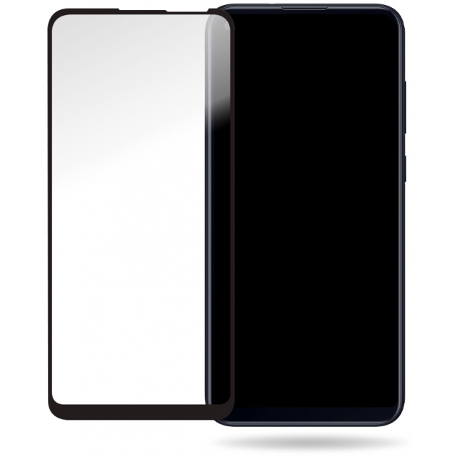 Mobilize Glass Screen Protector - Black Frame - Samsung Galaxy M11 Mobilize Glass Screen Protector - Black Frame - Samsung Galaxy M11 - Image 1