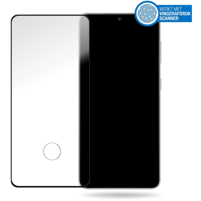 Mobilize Glass Screen Protector - Black Frame - Samsung Galaxy S21 5G Mobilize Glass Screen Protector - Black Frame - Samsung Galaxy S21 5G - Image 1
