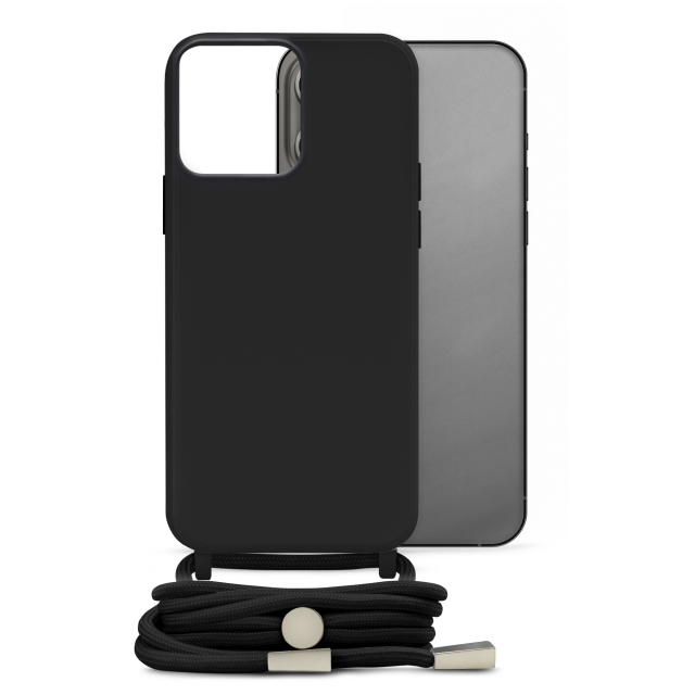 Mobilize Lanyard Gelly Case for Apple iPhone 13 Pro Black Mobilize Lanyard Gelly Case for Apple iPhone 13 Pro Black - Image 1