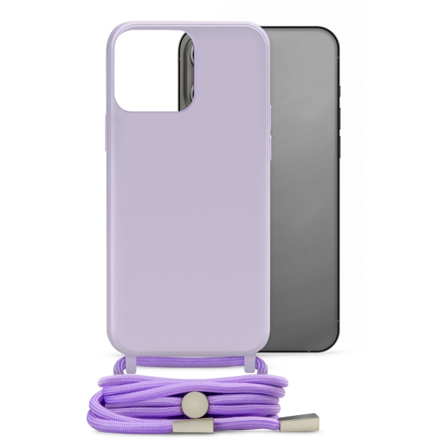 Mobilize Lanyard Gelly Case for Apple iPhone 13 Pro Pastel Purple Mobilize Lanyard Gelly Case for Apple iPhone 13 Pro Pastel Purple - Image 1